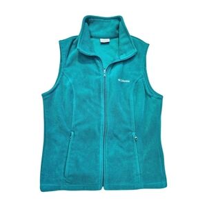 Columbia Women's Fleece Vest - Size Large - Teal